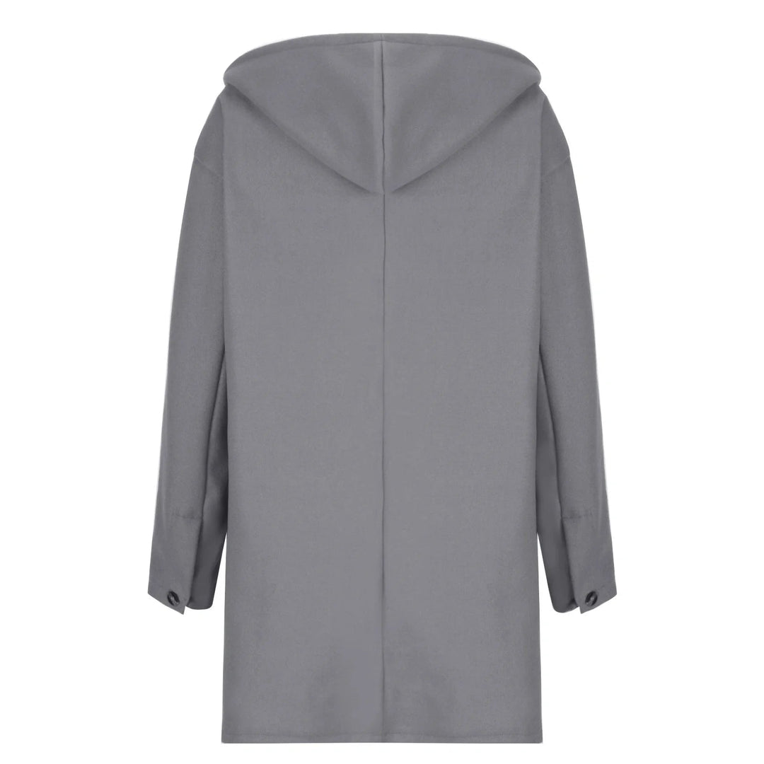 Jackets in a comfortable winter style for women with buttons and bags 5