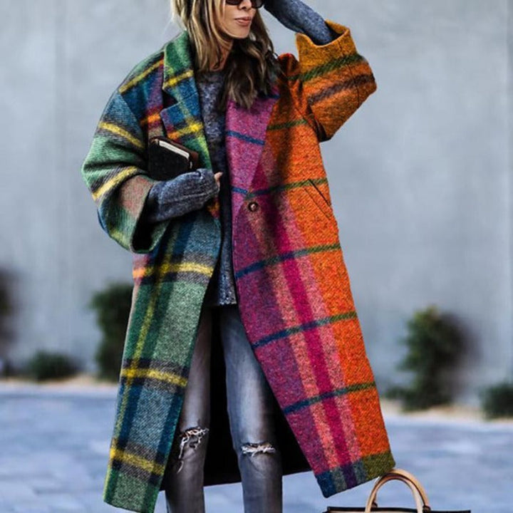 Karliney | Women's casual autumn long coat | Warmth 0