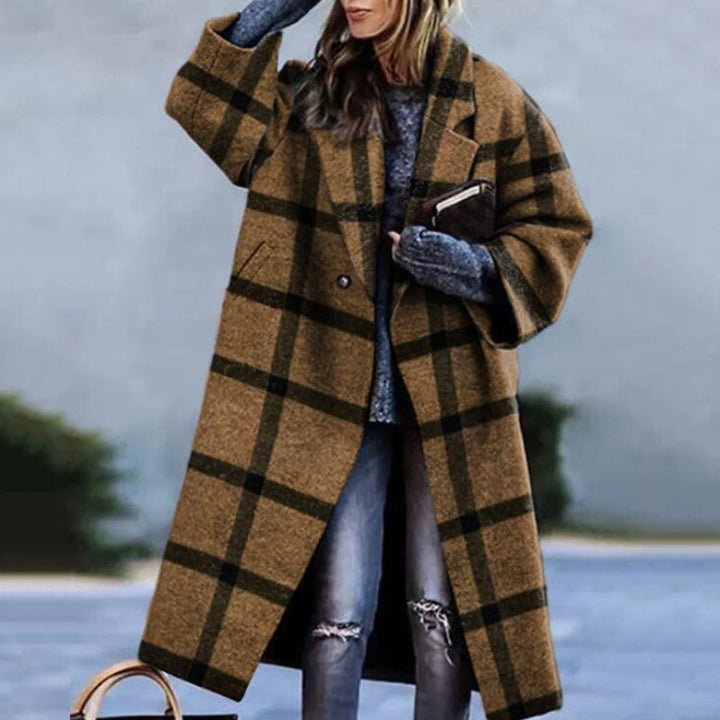 Karliney | Women's casual autumn long coat | Warmth 5