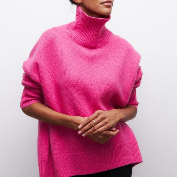 Katrielle | Women's turtleneck sweater | winter 1