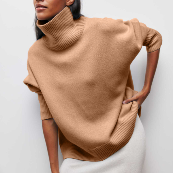 Katrielle | Women's turtleneck sweater | winter 2