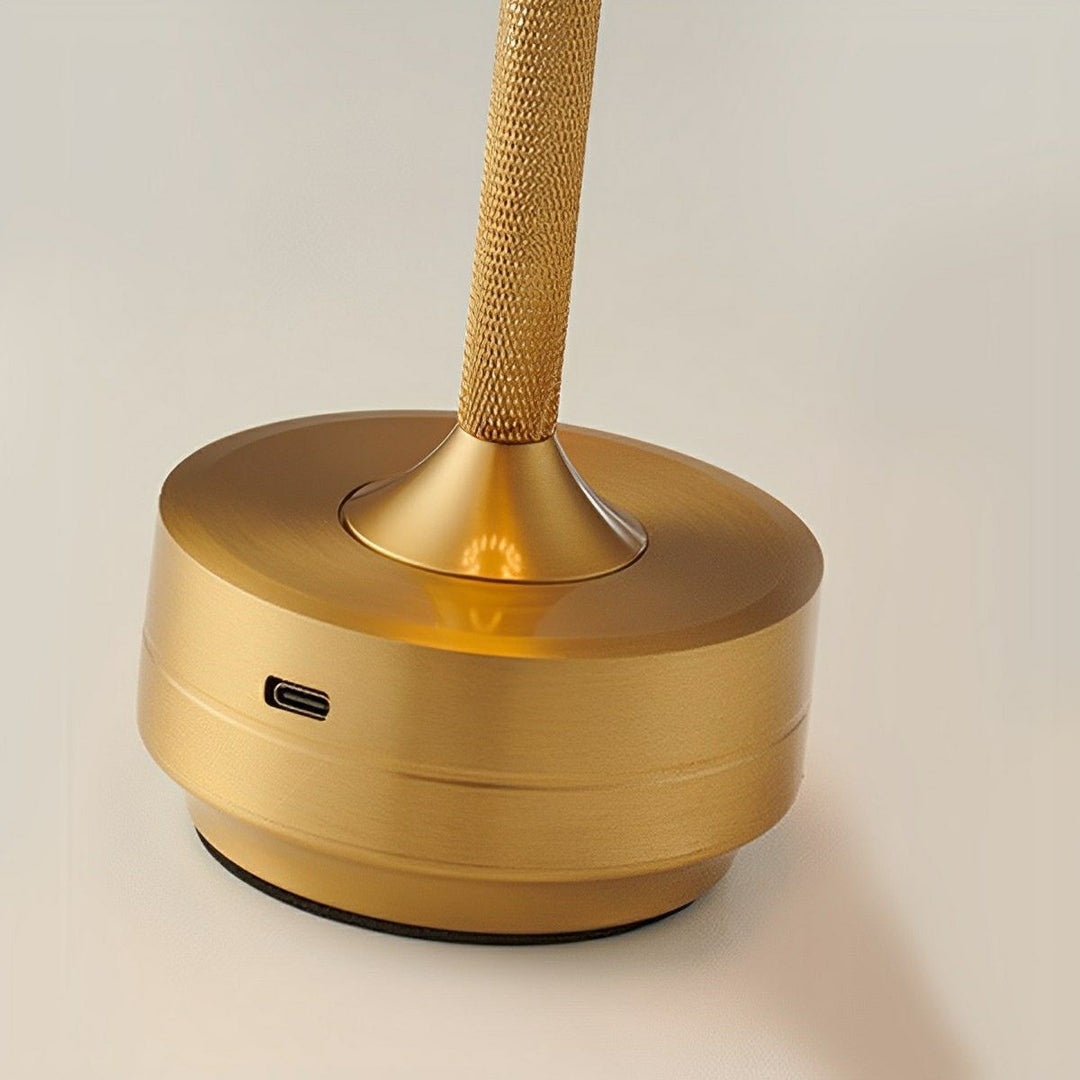 Cordless LED Table Lamp With Touch Control For Living Room And Bedroom