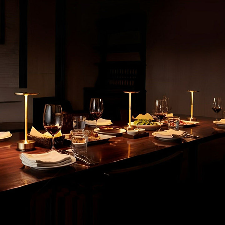 Cordless LED Table Lamp With Touch Control For Living Room And Bedroom