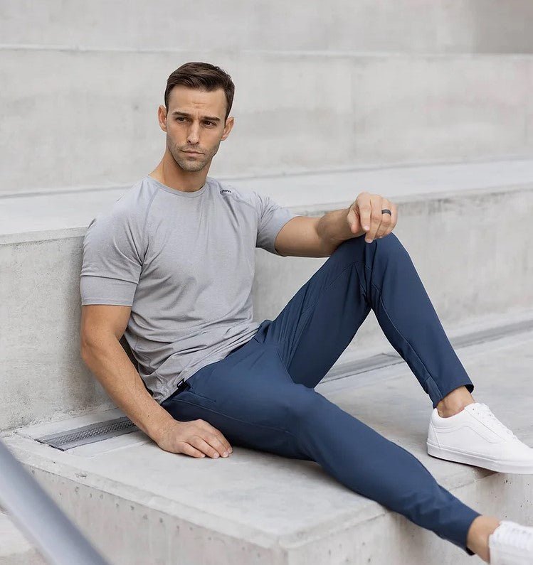 Laurits stretchy skinny trousers 1