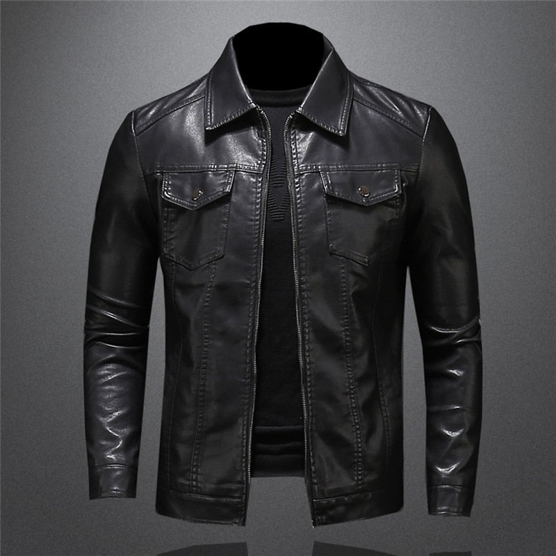 Leather jacket for men 0
