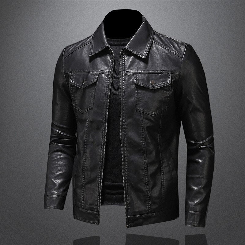 Leather jacket for men 3