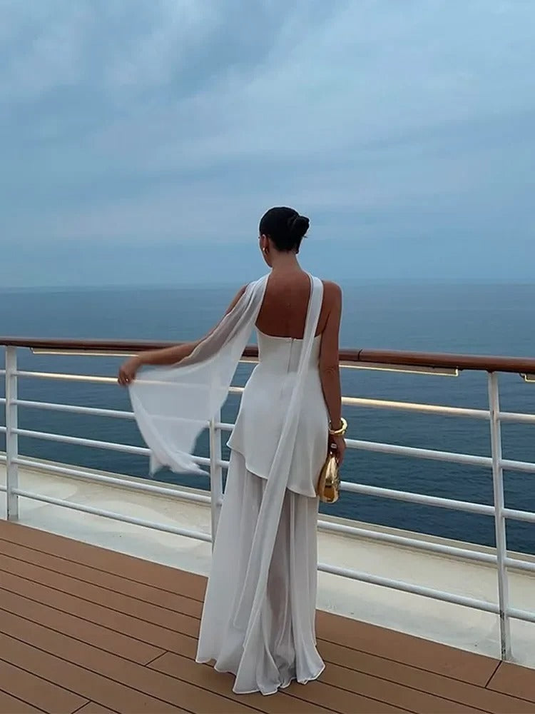 Luna’s Enchanted Motion High-Slit Maxi Dress 1