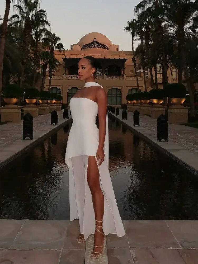 Luna’s Enchanted Motion High-Slit Maxi Dress 3