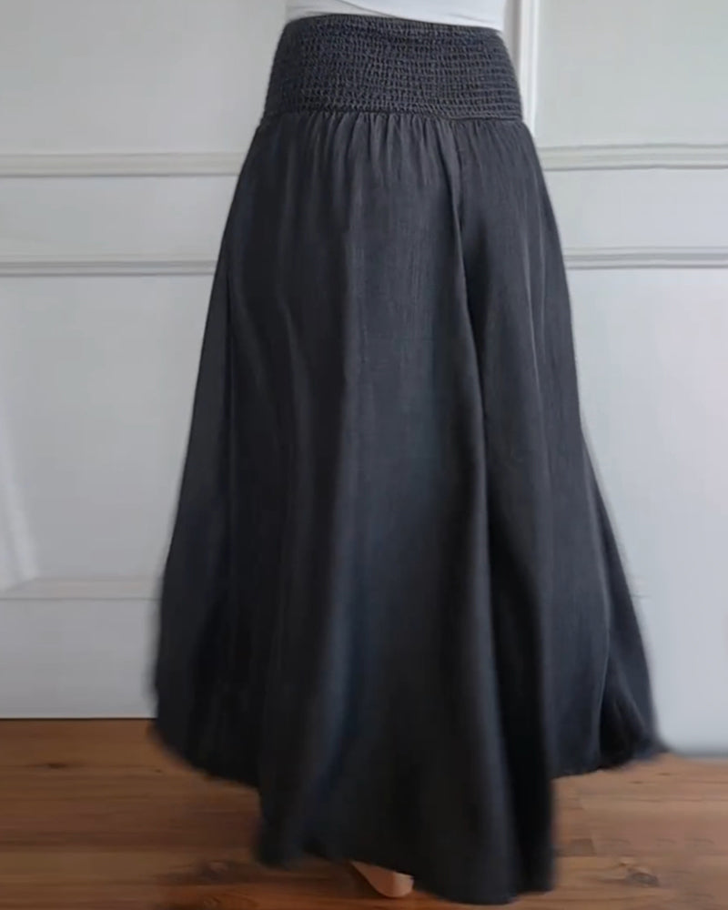 MIRA - Pants with Elastic Waist 1
