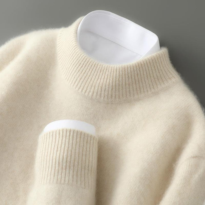Grace | Women's Cashmere Knit Jumper Mock Neck