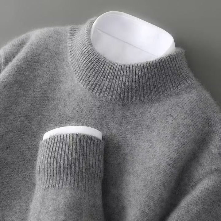 Grace | Women's Cashmere Knit Jumper Mock Neck