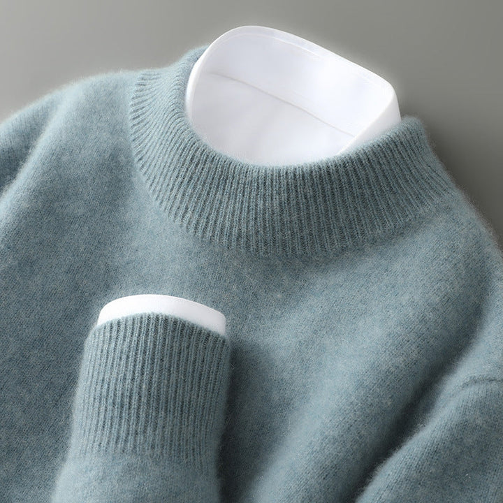 Grace | Women's Cashmere Knit Jumper Mock Neck