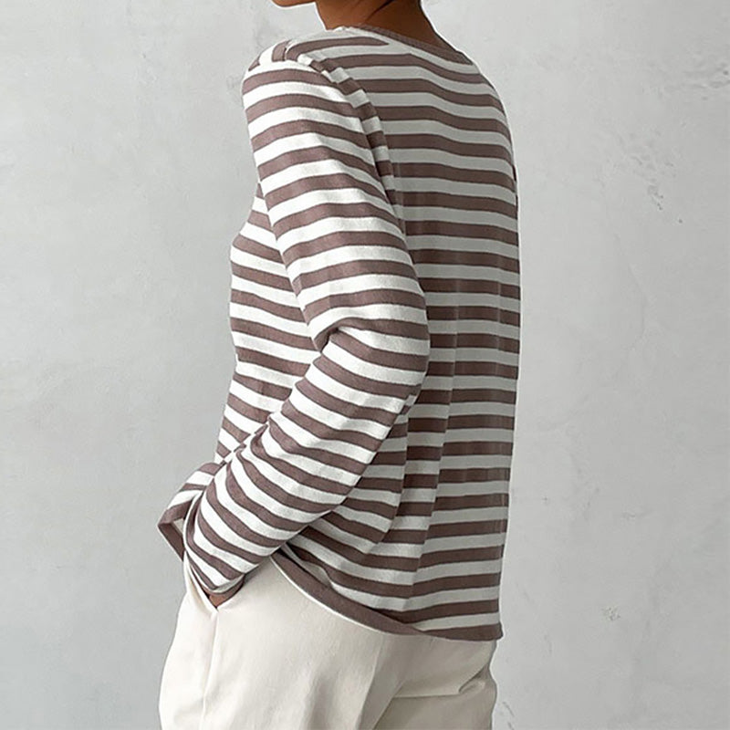 Women's Striped Summer T-Shirt