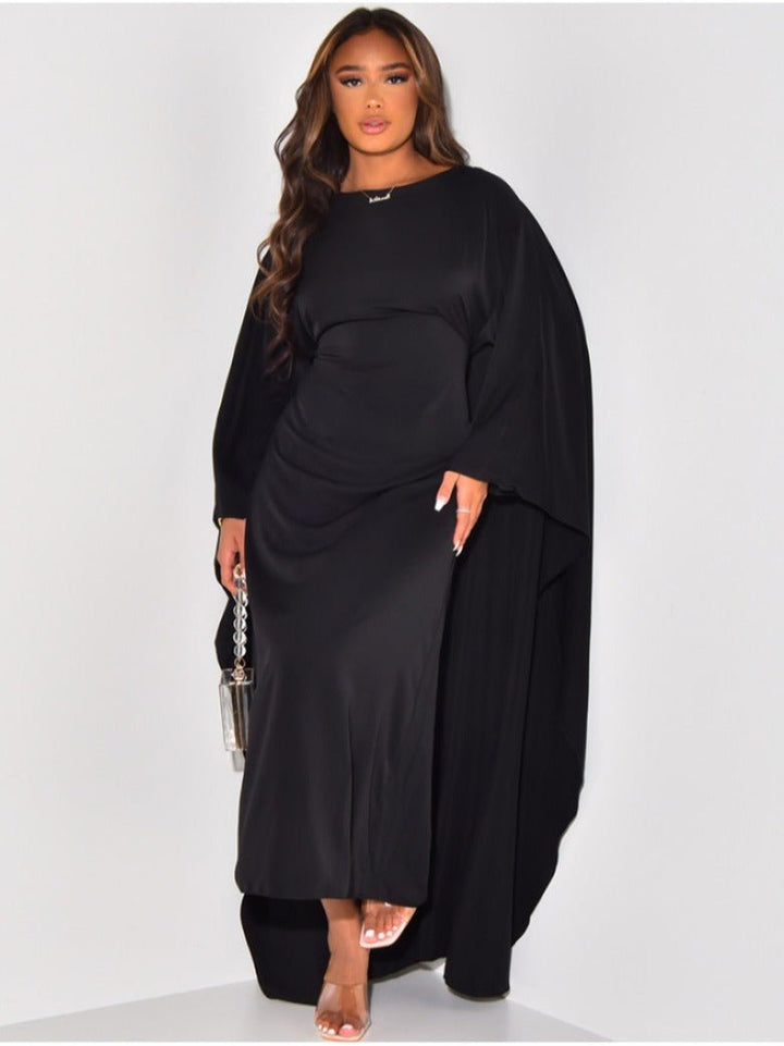 Women’s Cape Maxi Dress | Long Evening Gown