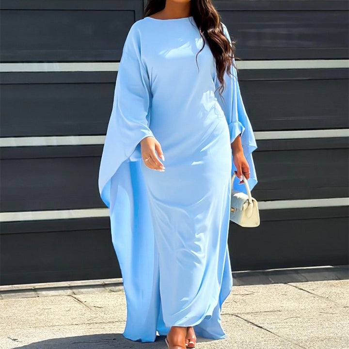 Women’s Cape Maxi Dress | Long Evening Gown