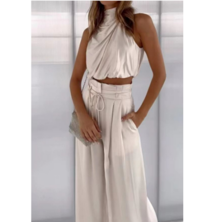 Women’s Summer Jumpsuit | Sleeveless Wide-Leg