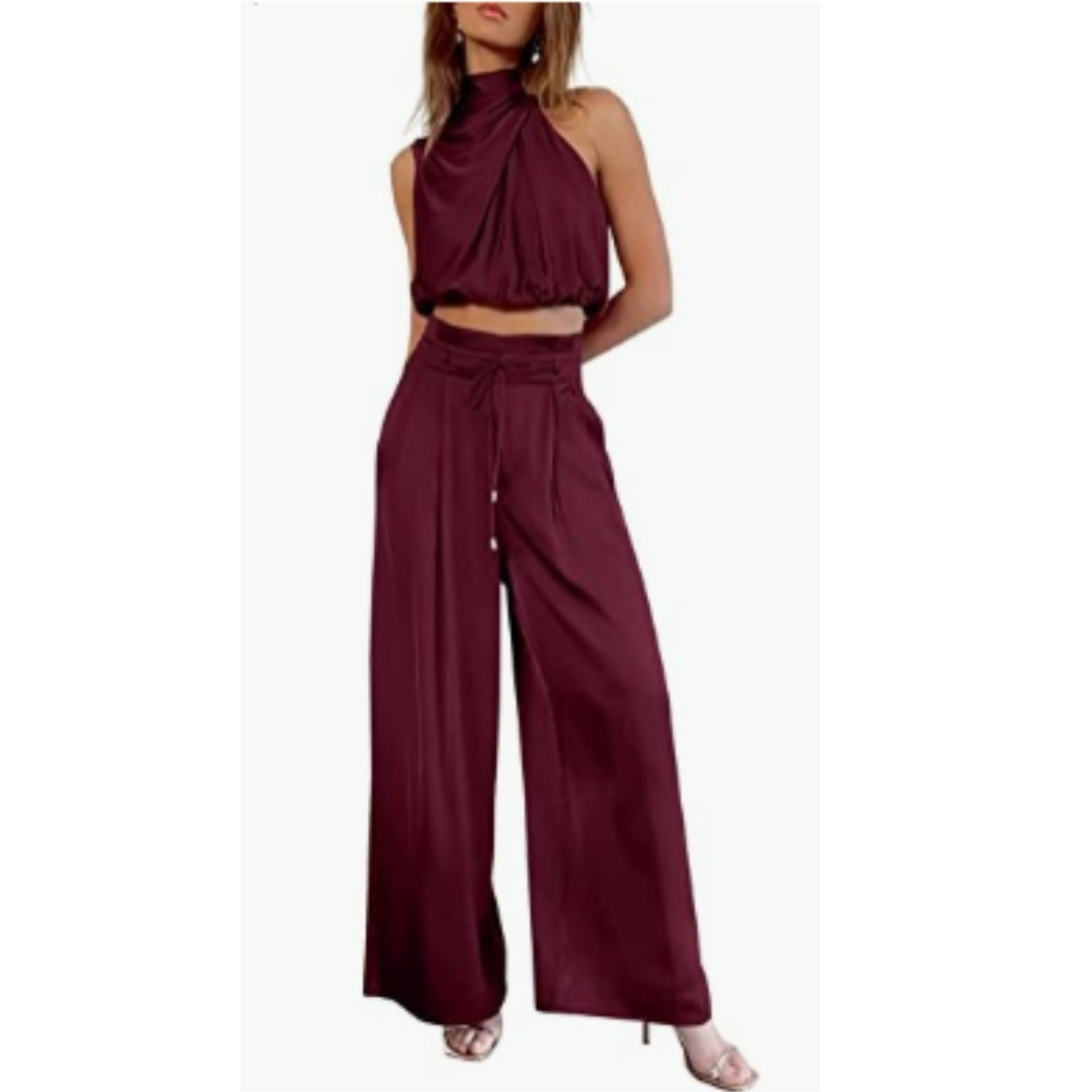 Women’s Summer Jumpsuit | Sleeveless Wide-Leg