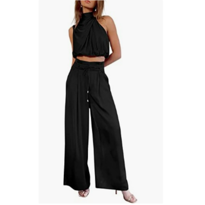 Women’s Summer Jumpsuit | Sleeveless Wide-Leg