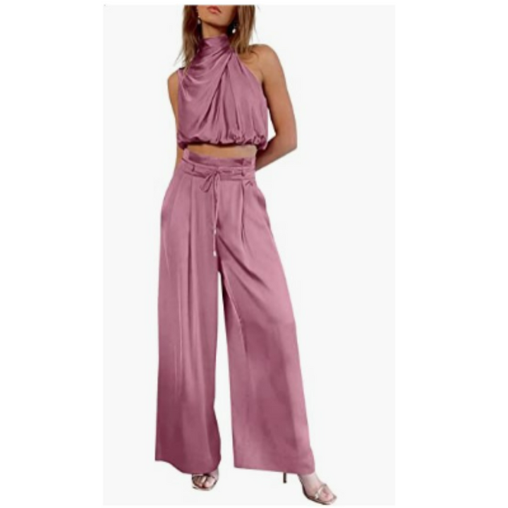 Women’s Summer Jumpsuit | Sleeveless Wide-Leg