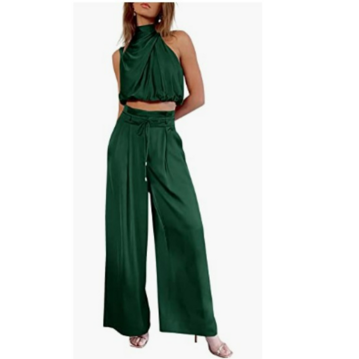 Women’s Summer Jumpsuit | Sleeveless Wide-Leg