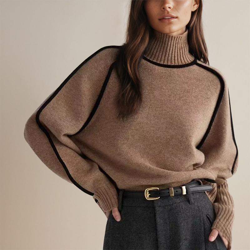 Meikena | Women's warm turtleneck sweater | winter 0