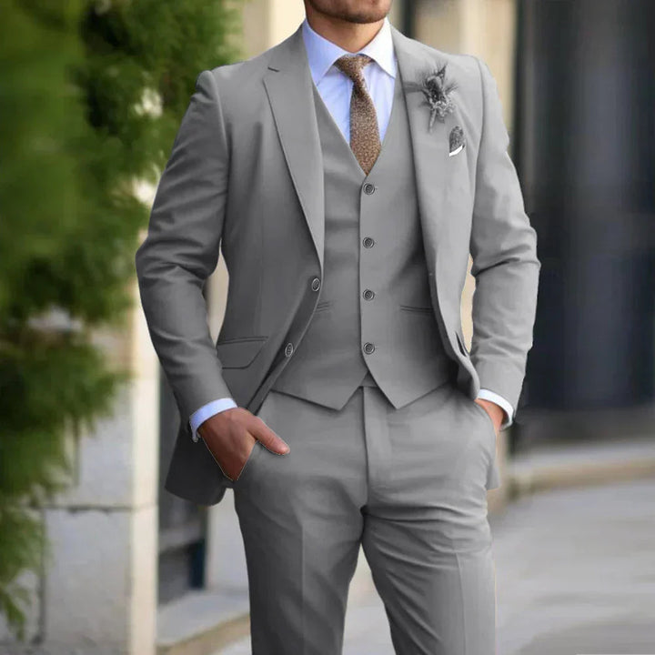 Men’s 3-Piece Wedding Guest Suit | Elegant 2