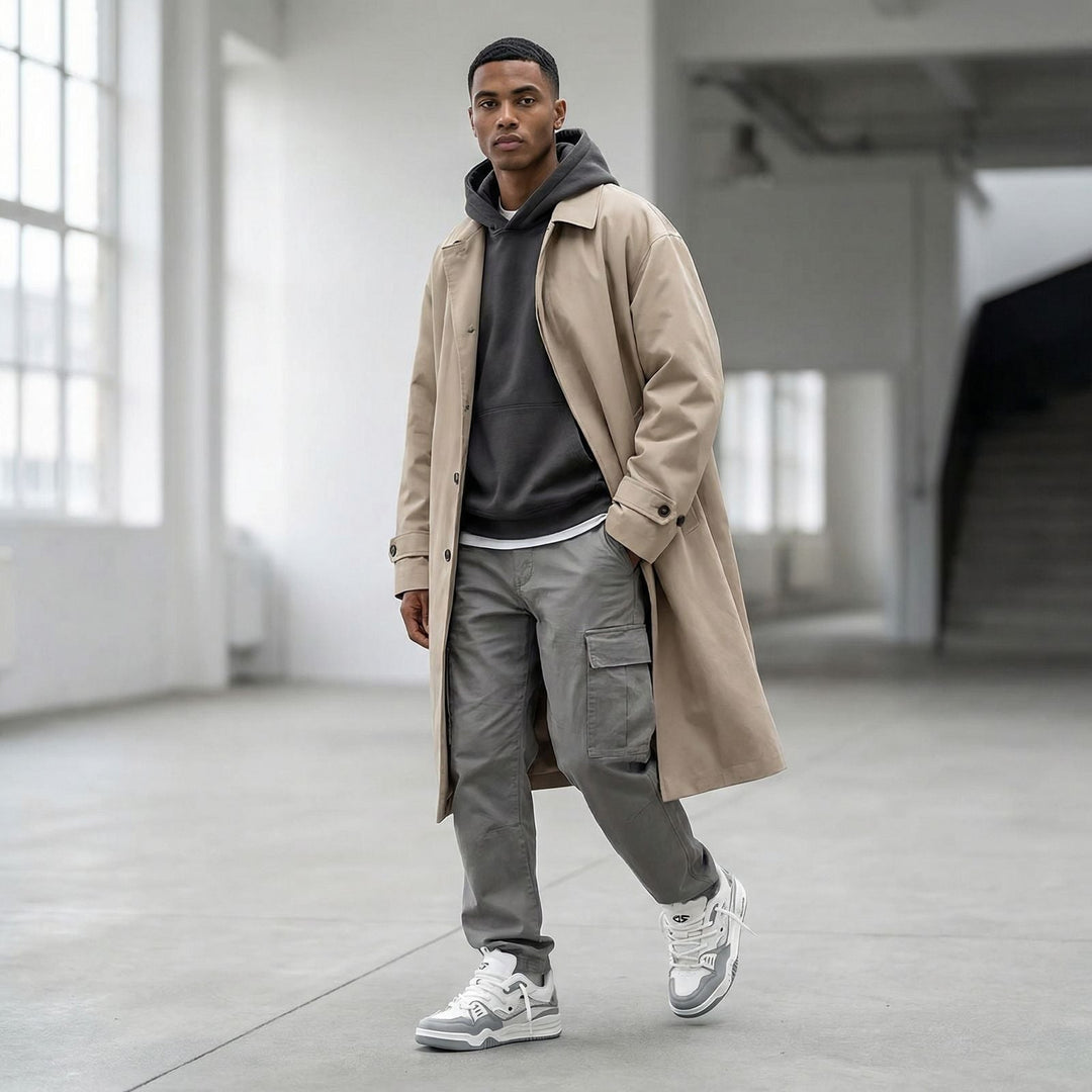 George | Men's Chunky Trainers Thick Sole Sneakers