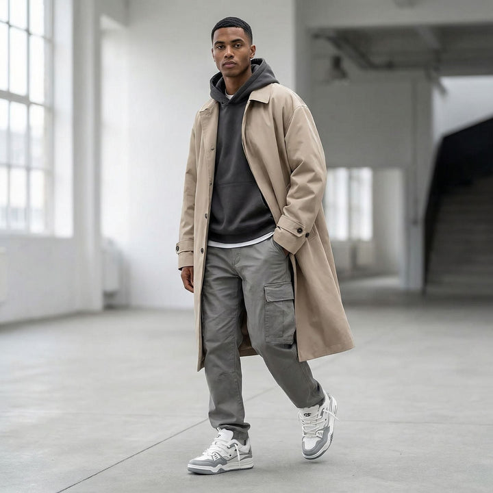 George | Men's Chunky Trainers Thick Sole Sneakers