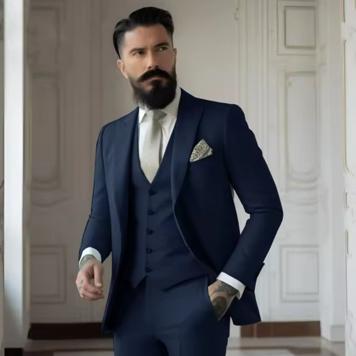Men’s Classic 3-Piece Wedding Guest Suit | Formal 2