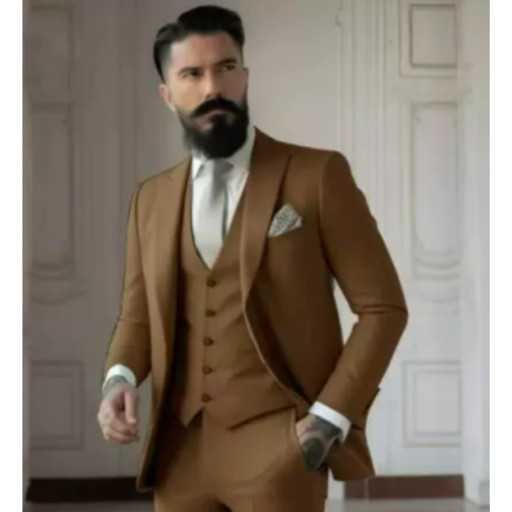 Men’s Classic 3-Piece Wedding Guest Suit | Formal 6