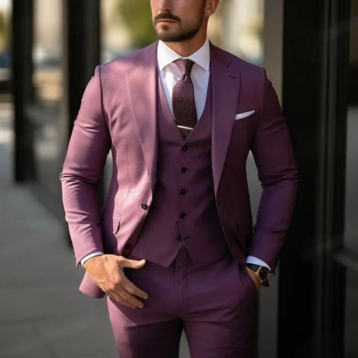 Men’s Classic Three-Piece Suit | Wedding Guest Style 5