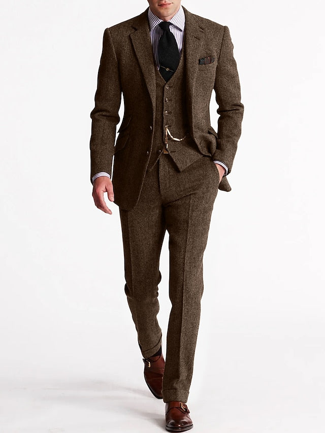 Men’s Classic Wedding Guest Suit | Three-Piece 3