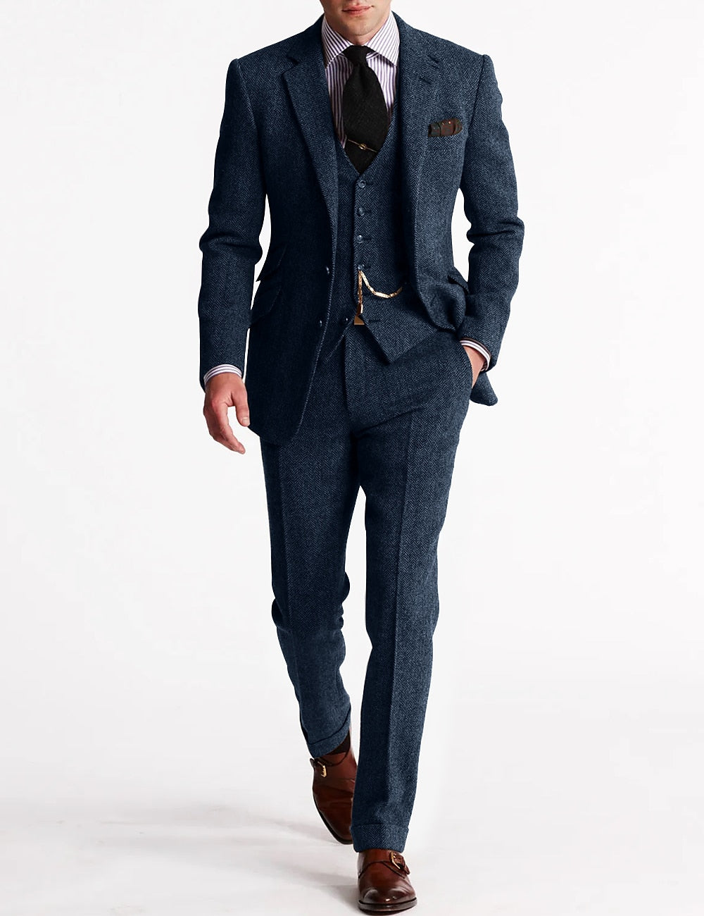 Men’s Classic Wedding Guest Suit | Three-Piece 6