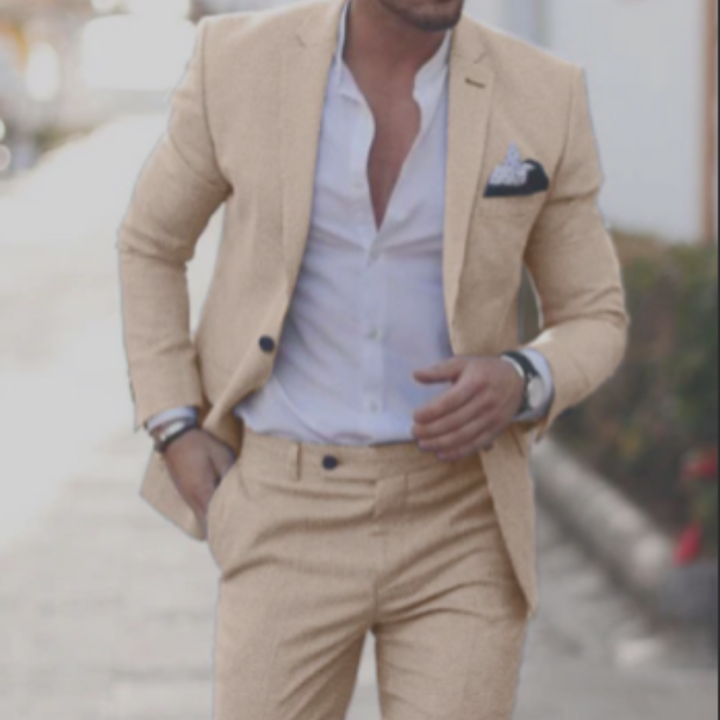 Men’s Lightweight Summer Suit Set | Blazer and Trousers 0