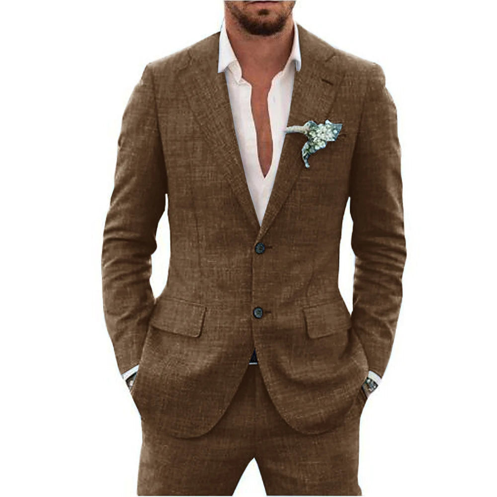 Men’s Lightweight Wedding Guest Suit | Summer Two-Piece 3