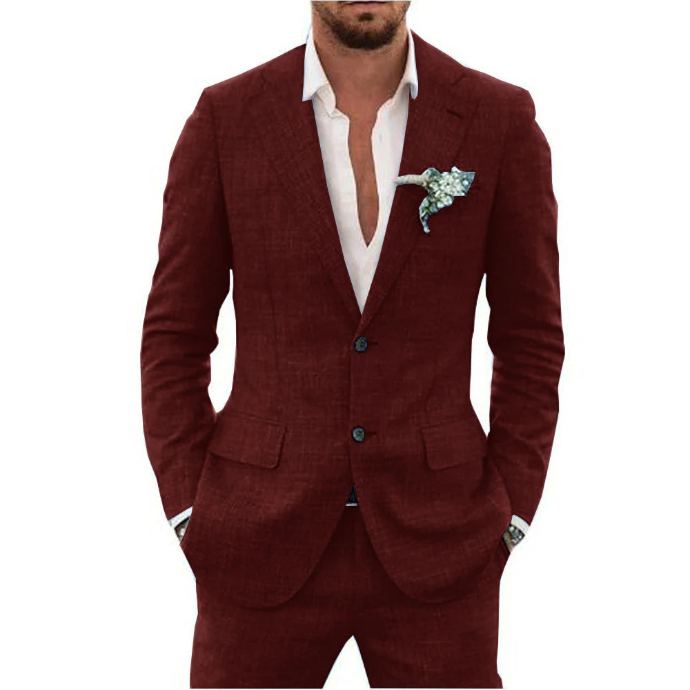 Men’s Lightweight Wedding Guest Suit | Summer Two-Piece 4