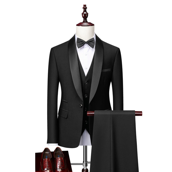 Men’s Slim Fit 3-Piece Suit Set | Modern Formal 0
