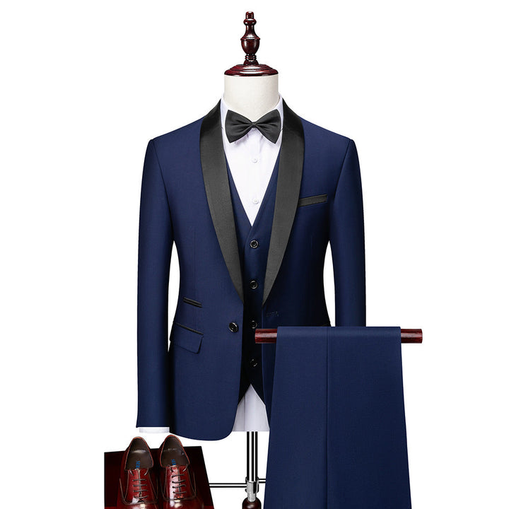 Men’s Slim Fit 3-Piece Suit Set | Modern Formal 2