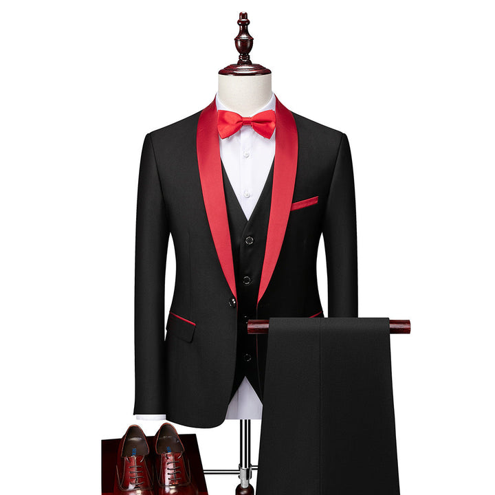 Men’s Slim Fit 3-Piece Suit Set | Modern Formal 4