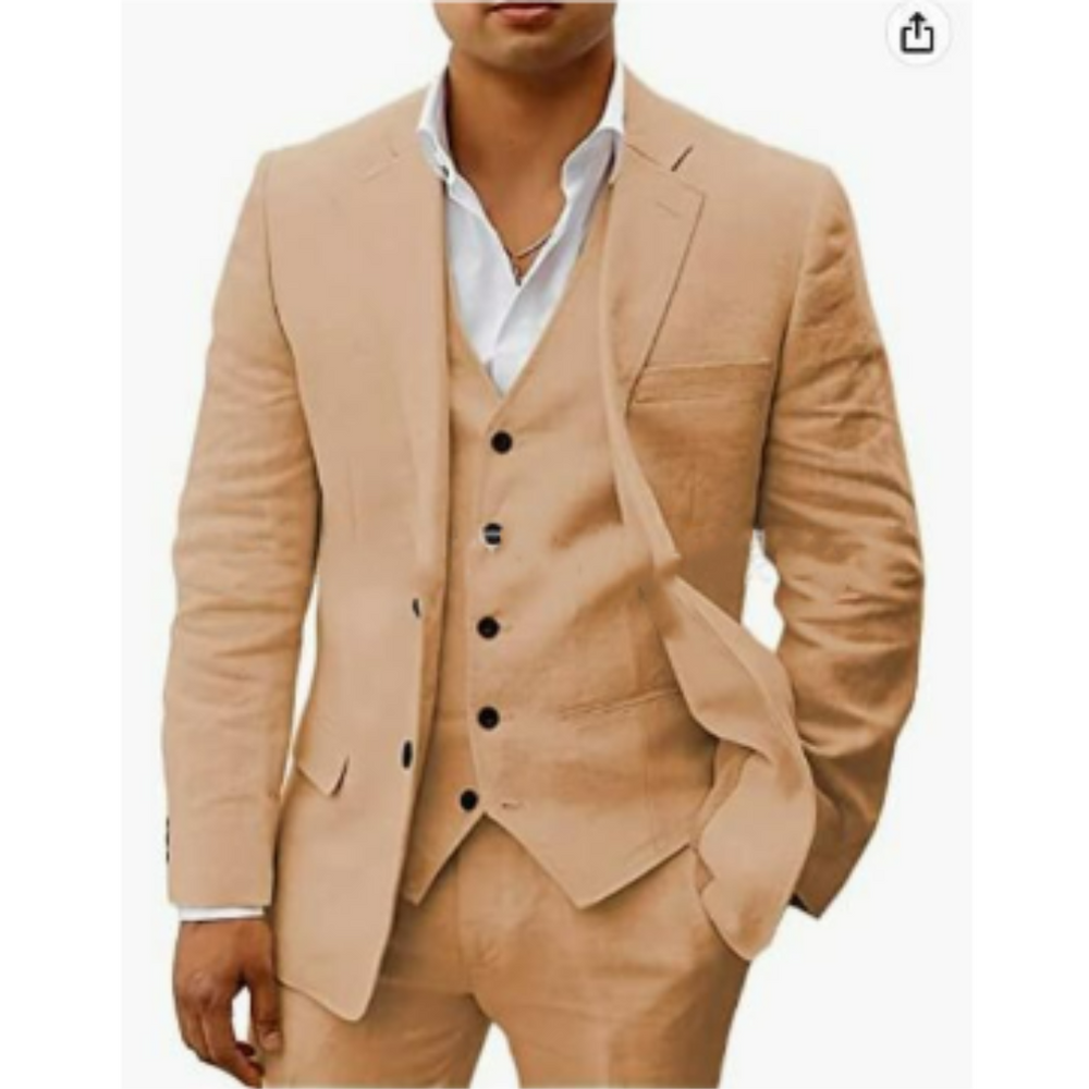 Men’s Summer Wedding Guest Suit | Three-Piece 1