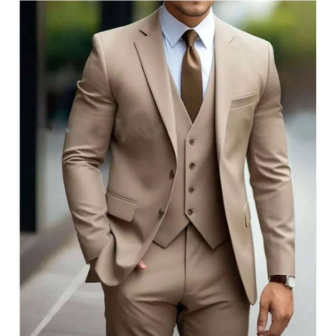 Men’s Three-Piece Suit | Wedding Guest Two-Button Fit 10