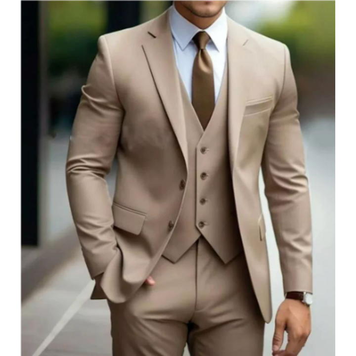 Men’s Three-Piece Suit | Wedding Guest Two-Button Fit 10