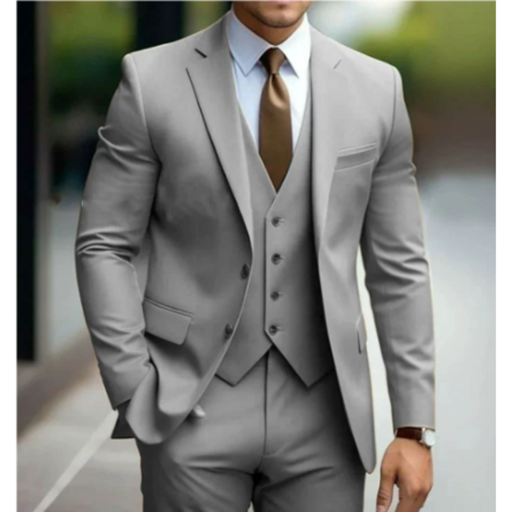 Men’s Three-Piece Suit | Wedding Guest Two-Button Fit 11
