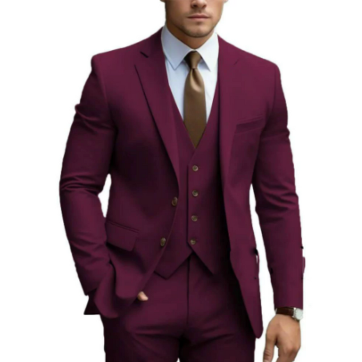 Men’s Three-Piece Suit | Wedding Guest Two-Button Fit 2