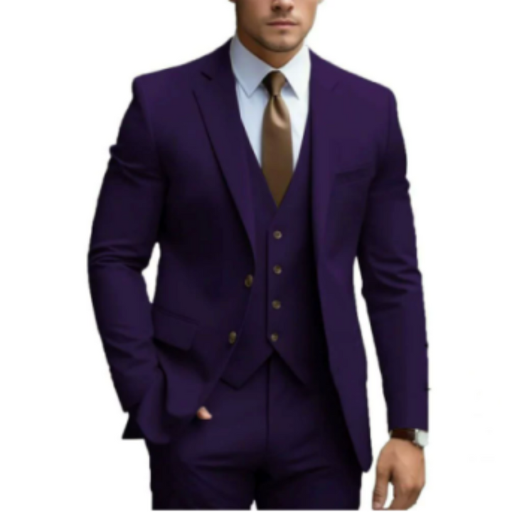 Men’s Three-Piece Suit | Wedding Guest Two-Button Fit 4
