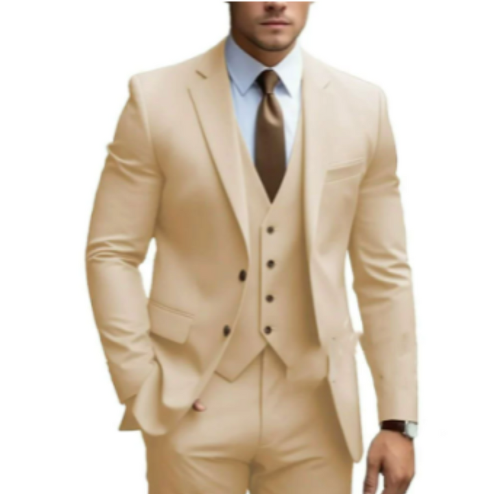 Men’s Three-Piece Suit | Wedding Guest Two-Button Fit 5