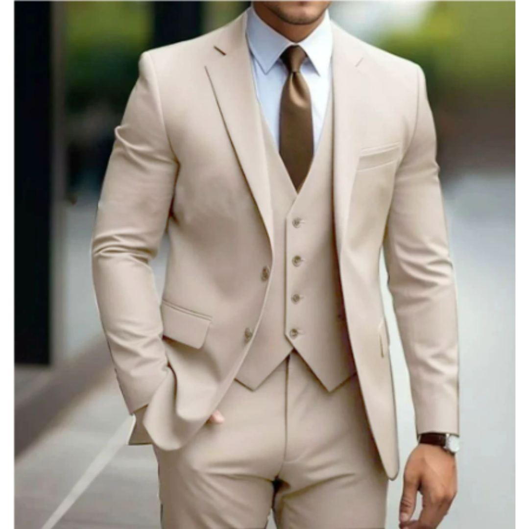 Men’s Three-Piece Suit | Wedding Guest Two-Button Fit 6