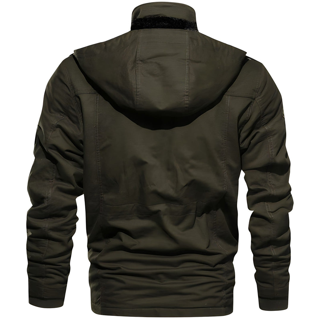 Military jacket with several bags 2