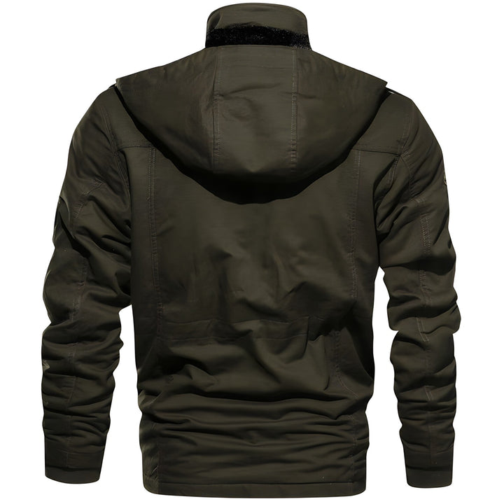 Military jacket with several bags 2