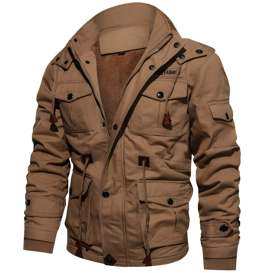 Military jacket with several bags 3